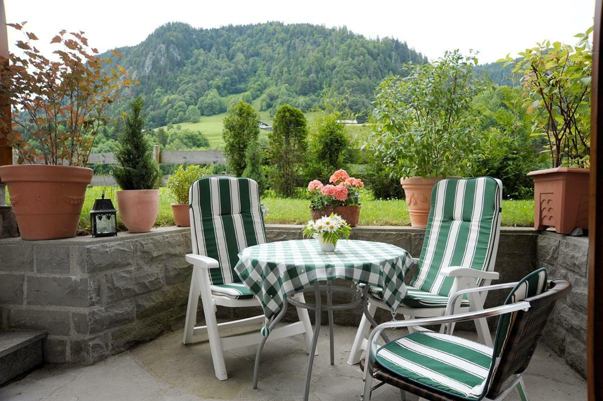 Geigers Ferienhaus Tiefenbach bei Oberstdorf Exteriör bild