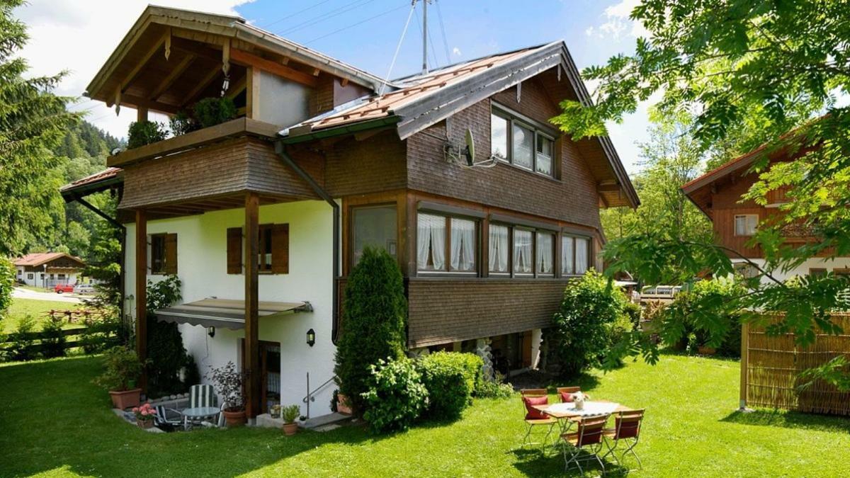 Geigers Ferienhaus Tiefenbach bei Oberstdorf Exteriör bild